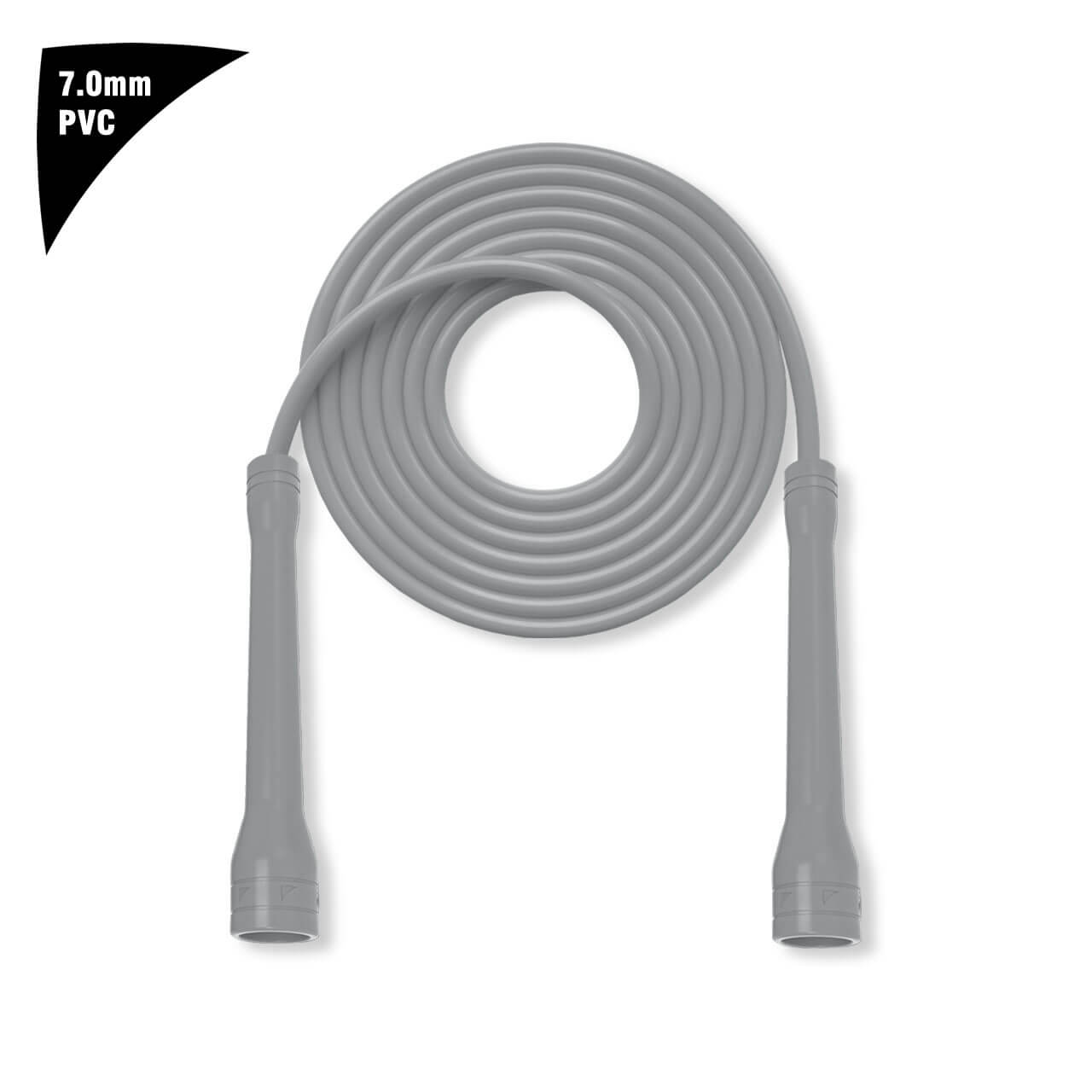 SILVER Short Handle 7.0mm PVC Jump Rope (pleval.倍乐活)