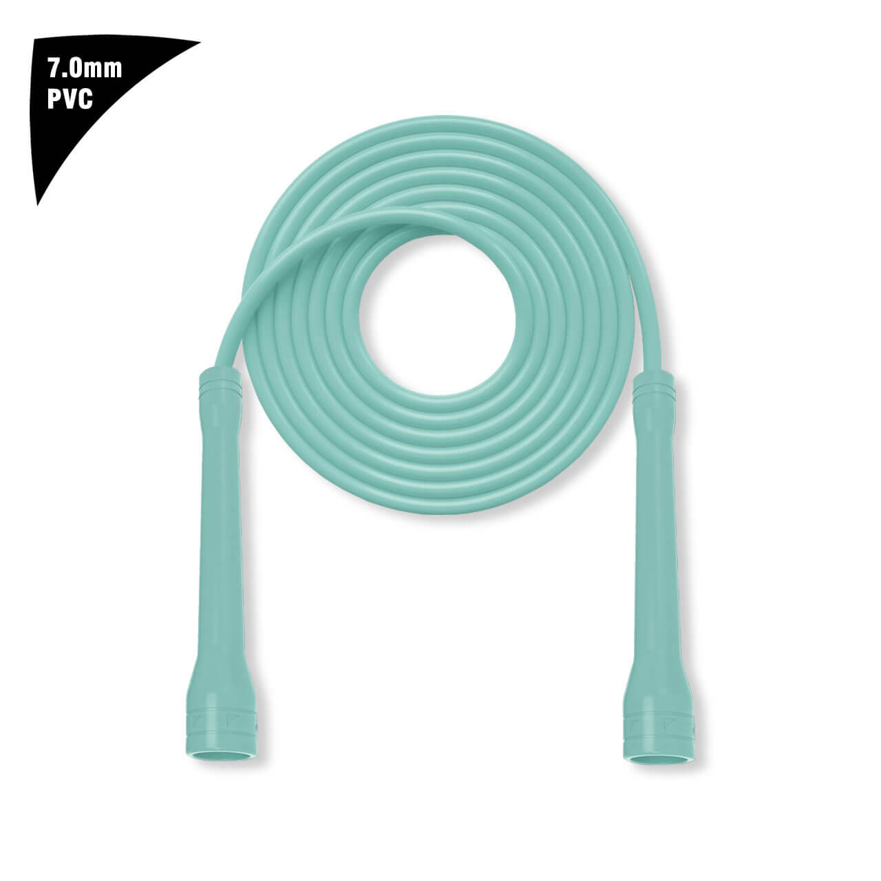 TURQUOISE Short Handle 7.0mm PVC Jump Rope (pleval.倍乐活)