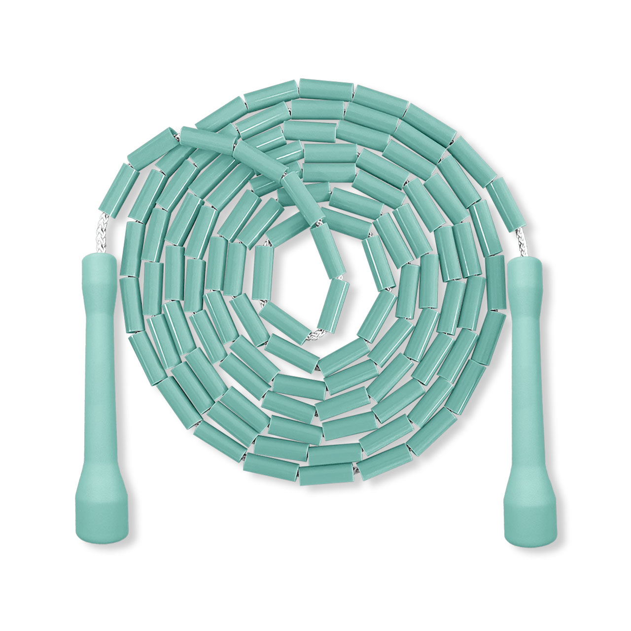 TURQUOISE Short Ordinary Handle 25mm Beaded Jump Rope (pleval.倍乐活)