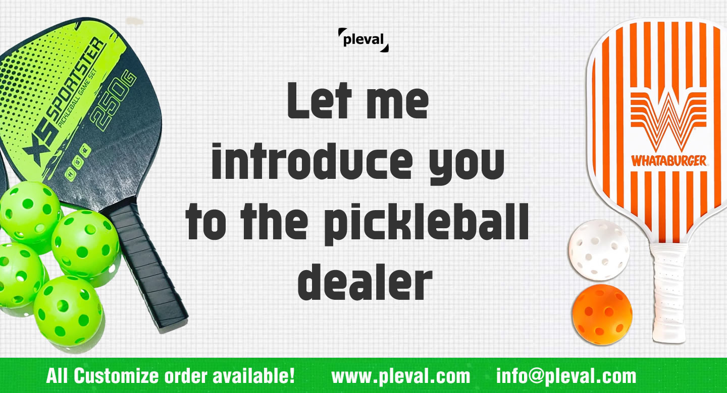 Let me introduce you to the pickleball dealer (pleval.倍乐活)